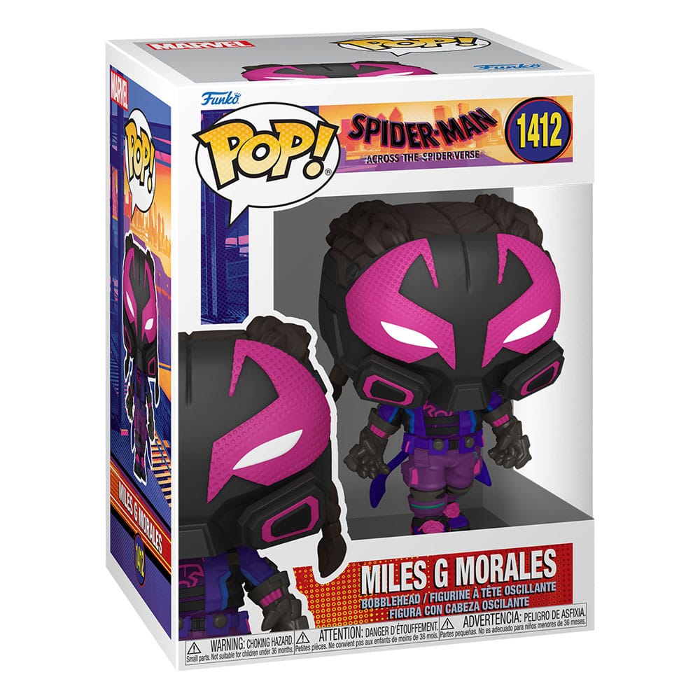 Spiderman über den Spider-Vers-Pop! Vinylfigur Prowler 9 cm
