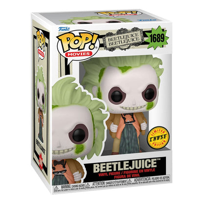 Beetlejuice 2 POP! Movies Vinyl Figure Beetlejuice w/chase 9 cm Assortment (6)