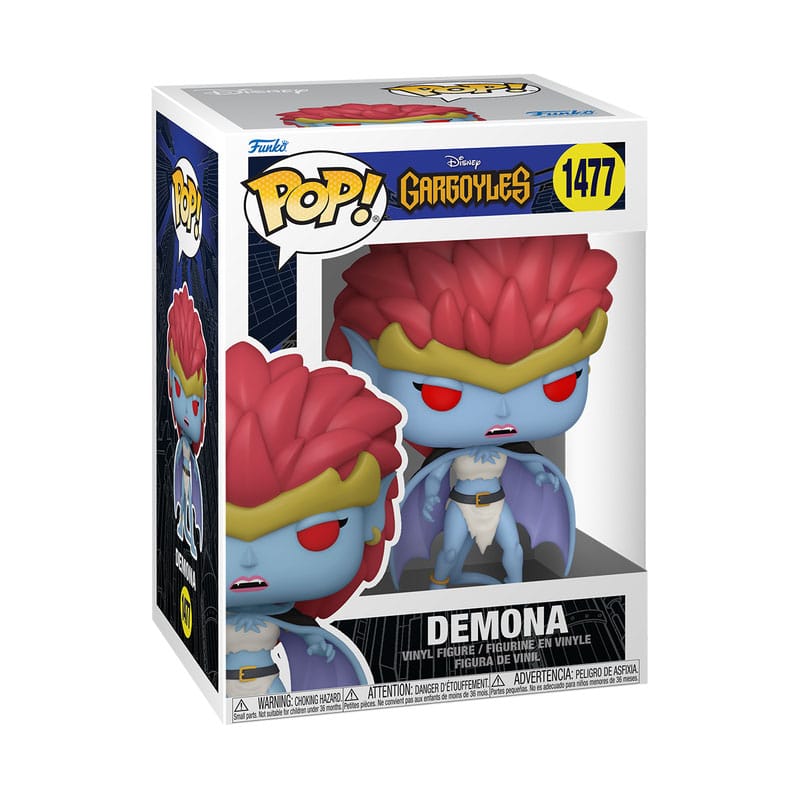 Gargoyles Pop! TV Vinyl Figura Demona (enojado) 9 cm