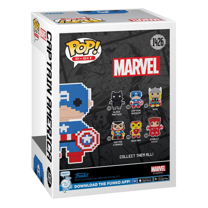 Marvel POP! 8-Bit Vinyl Figure Captain America 9 cm