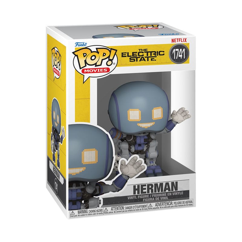 Elektrische toestand pop! Films vinylfiguur Herman 9 cm