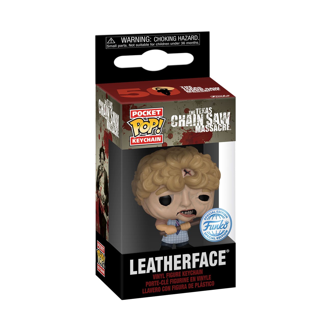 Texas Chainsaw Massacre POP! Vinyl Keychains 4 cm Leatherface Display (12)