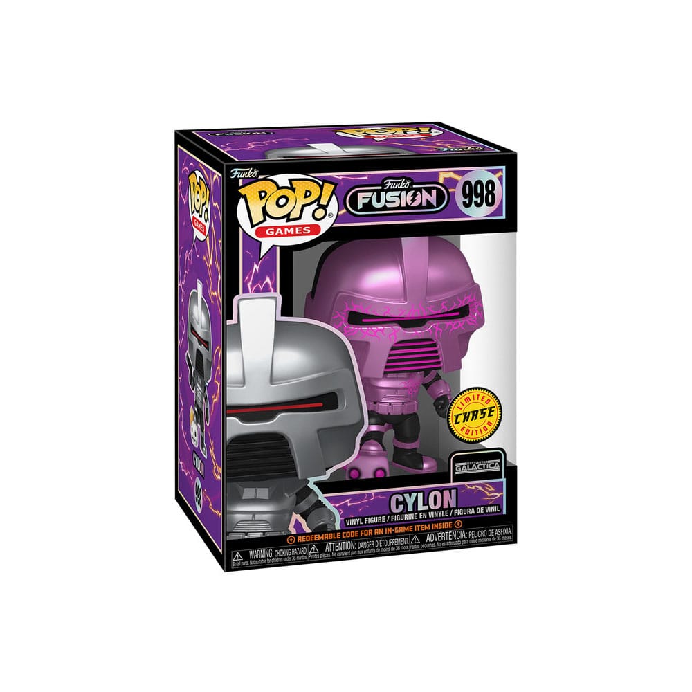 FUNKO FUSION: ¡Battlestar Galactica Pop! Animación Figuras de vinilo Cylon w/Chase 9 cm surtido (6)