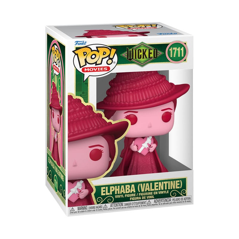 Wicked Valentines Pop! Vinylfigur Elphaba 9 cm
