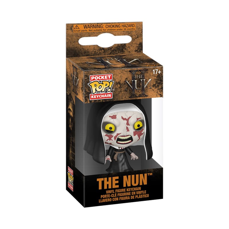 ¡La monja II Pop! Keychains de vinilo de 4 cm.