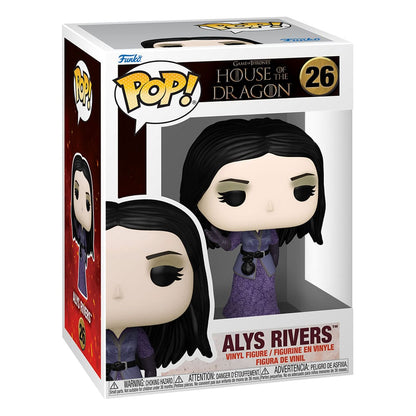 Haus des Drachen Pop! TV Vinylfigur Alys Flüsse 9 cm