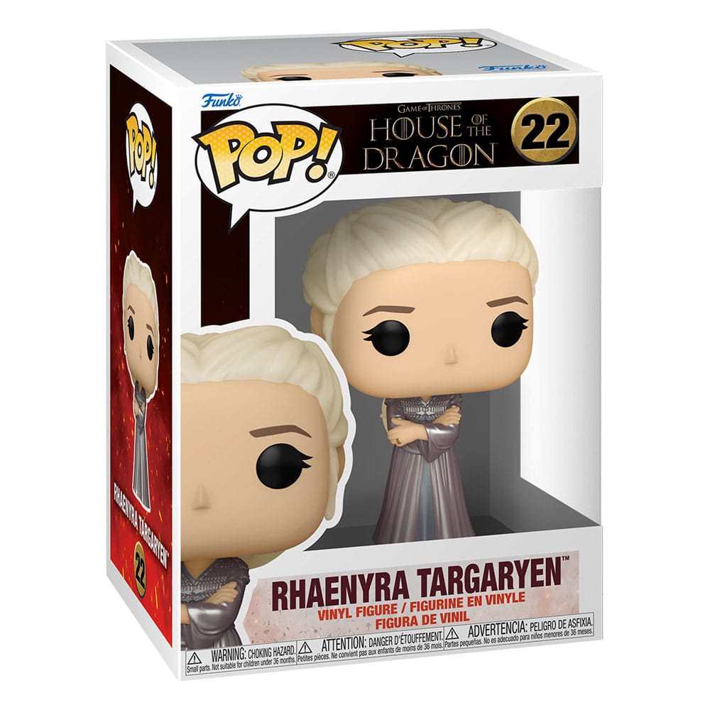 Ejderha Pop Evi! TV Vinil Şekil Rhaynera Targaryen 9 cm