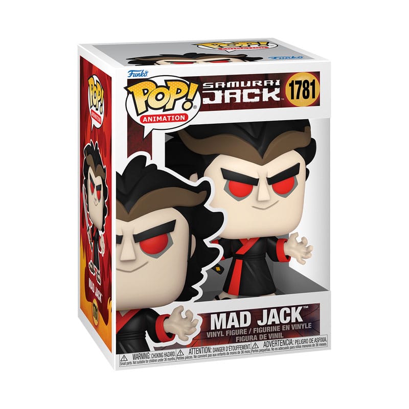 Samurai Jack Pop! Animation vinylfigur Mad Jack 9 cm