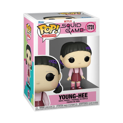 Tintenfischspiel Pop! Fernseh-Vinyl-Abbildung S3 Young-hee 9 cm