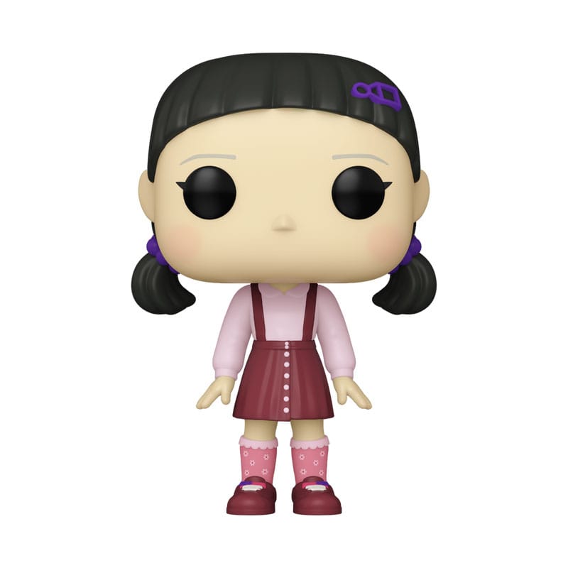 Tintenfischspiel Pop! Fernseh-Vinyl-Abbildung S3 Young-hee 9 cm