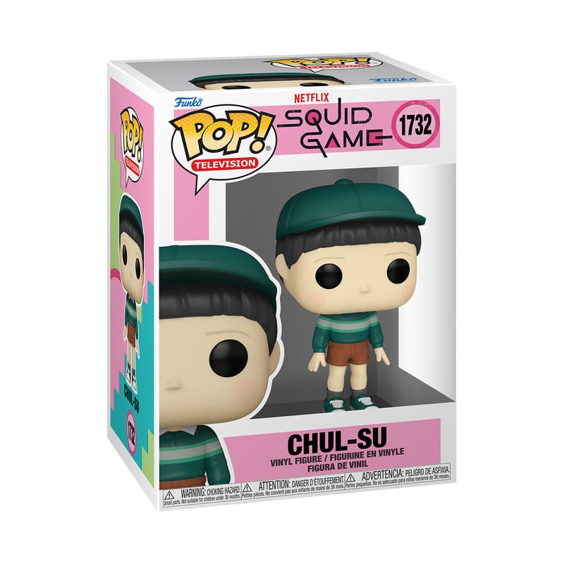 Kalamar oyunu pop! Televizyon Vinil Şekil S3 Chul-Su 9 cm