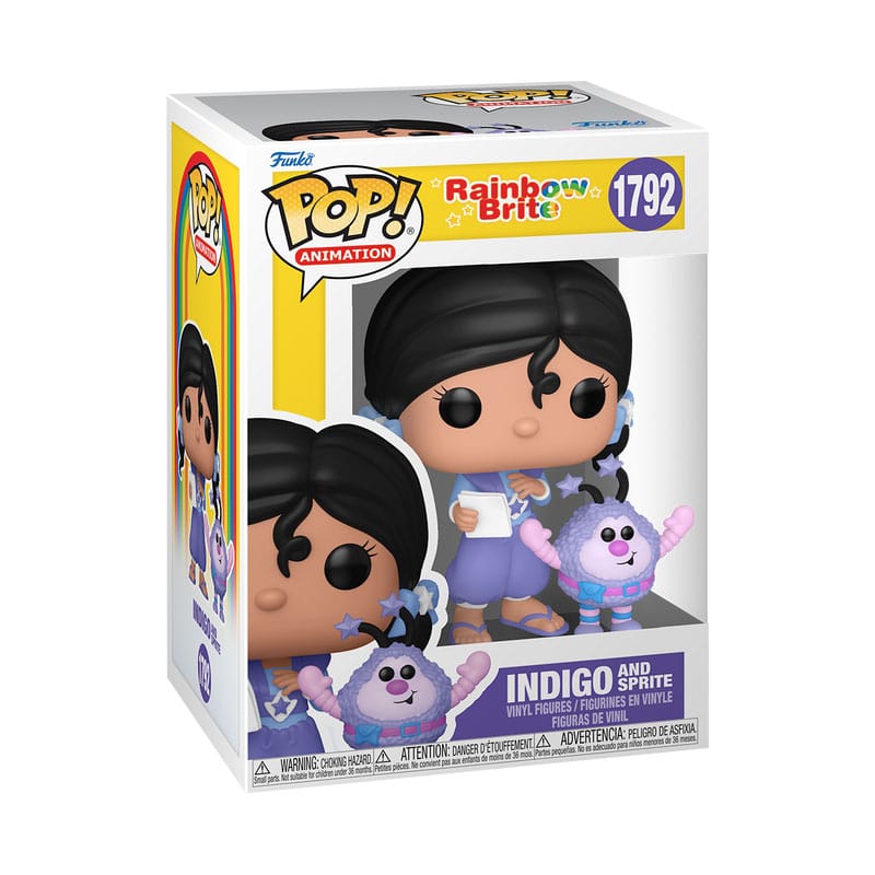 Rainbow Brite Pop! & Buddy Vinyl Figuur Indigo Doll & Hammy 9 cm