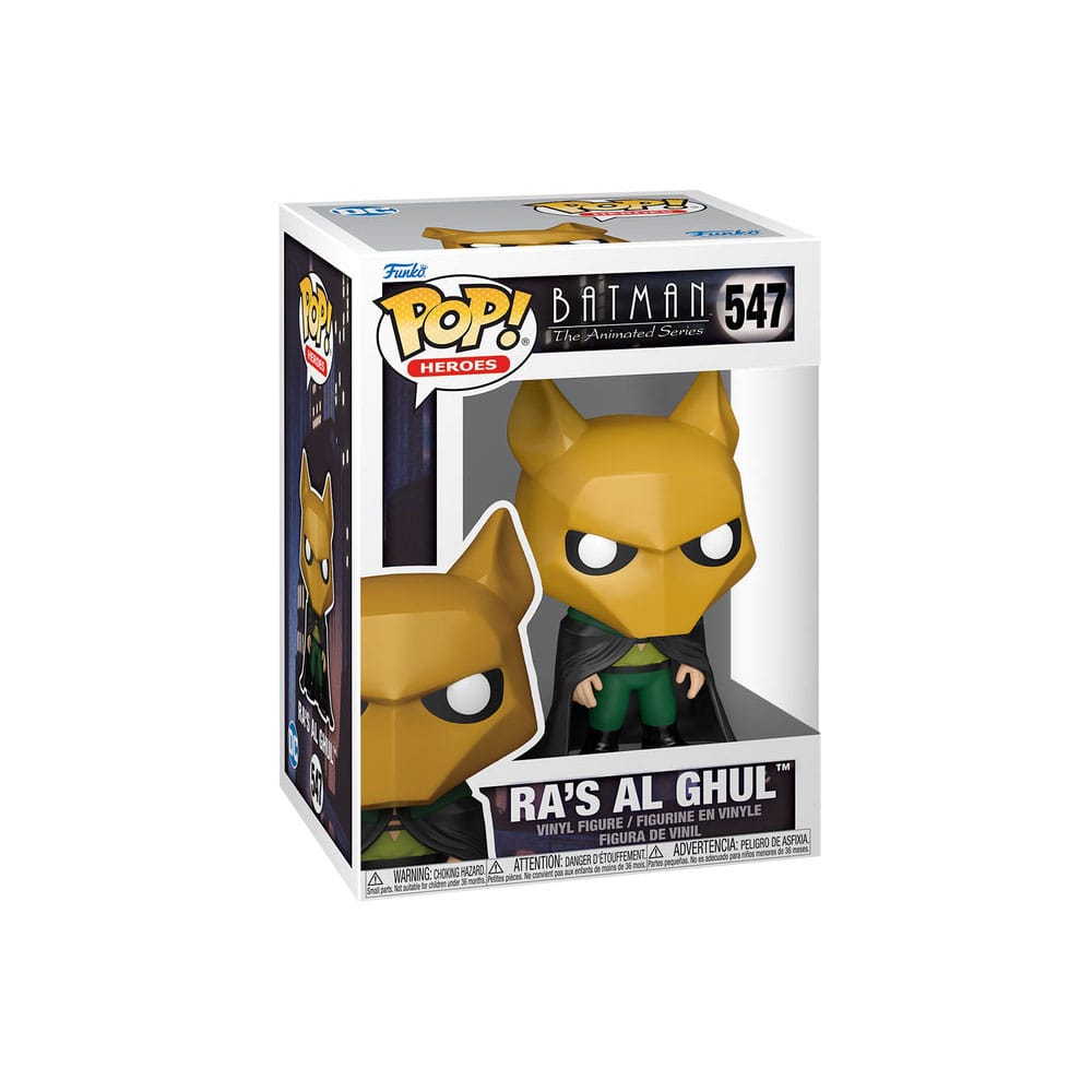 Batman: Den animerede serie pop! Heroes Vinyl Ras al Ghul 9 cm