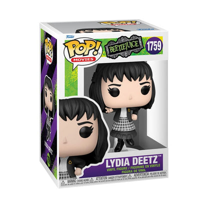 Beetlejuice pop! Filmer Vinyl Figur Lydia Deetz 9 CM