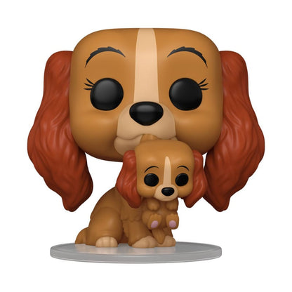 Lady i Tramp Pop! Disney vinil figura dama w/štene 9 cm