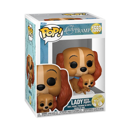 Lady i Tramp Pop! Disney vinil figura dama w/štene 9 cm