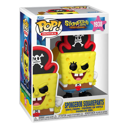 SpongeBob SquarePants POP! Figura in vinile SquarePants (Pirata) 9 cm