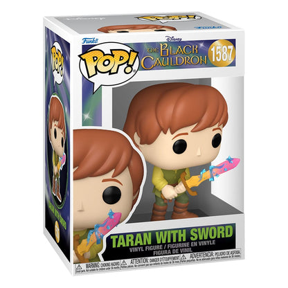 The Black Cauldron Pop! Disney Vinyl Figur Taran m/sverd 9 cm