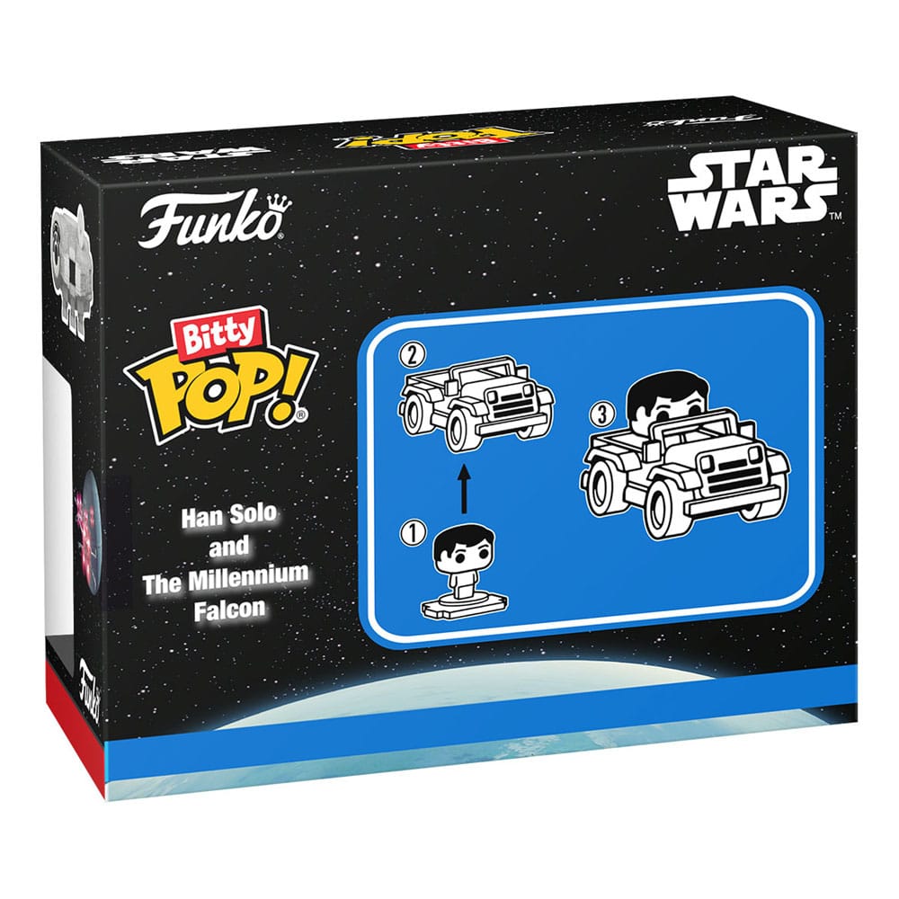 Yıldız Savaşları Bitty Pop! Millenium Falcon w/Millenium Falcon w/Millenium Falcon W/