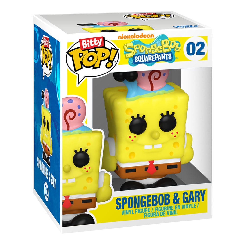 SpongeBob Bitty Pop! Kasaba vinil figürü SpongeBob evde
