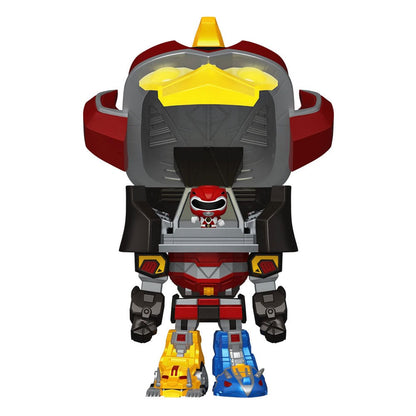 Mighty Morphin Power Rangers Bitty Pop! Bots Afbeelding 4-pack megazord met rode ranger2,5 cm