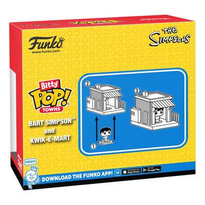 Simpsons Bitty Pop! Town Vinyl Figura Kwik-e-Mart
