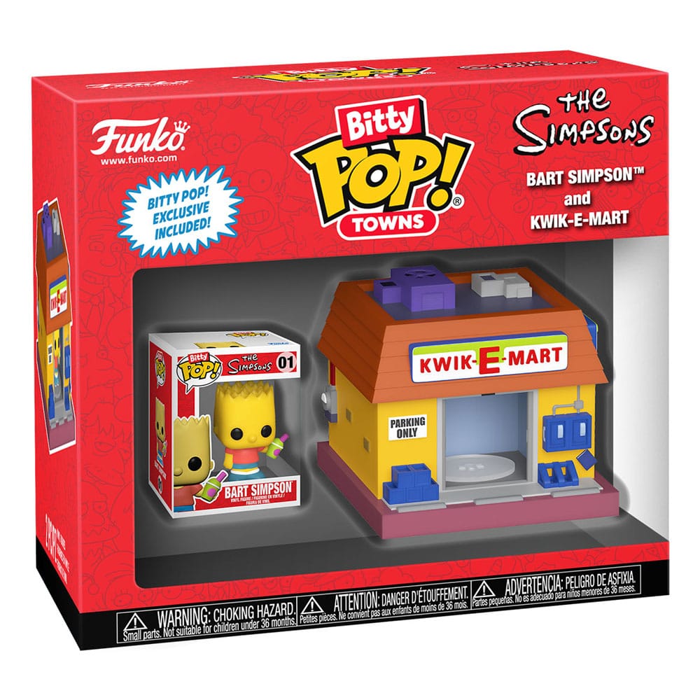 Simpsons Bitty Pop! Town Vinyl Figura Kwik-e-Mart