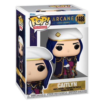 Arcane League of Legends POP! Animation Vinyl Figure Caitlyn 9 cm