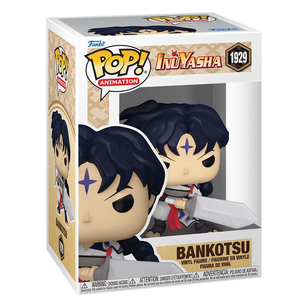 Inuyasha pop! Animatie vinyl figuur bankotsu 9 cm