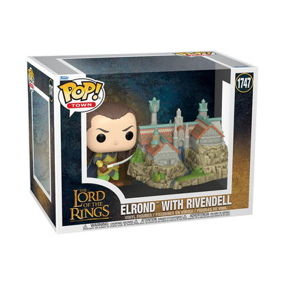 Gospodar prstenova POP! Gradska vinilna figura Elrond & Rivendell 9 cm