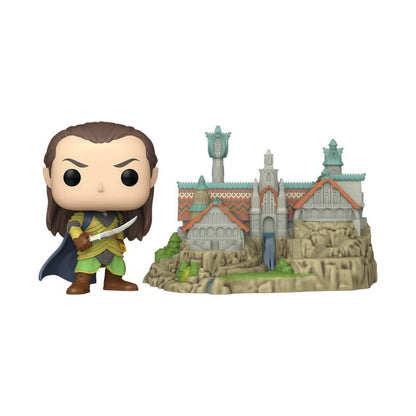 Gospodar prstenova POP! Gradska vinilna figura Elrond & Rivendell 9 cm