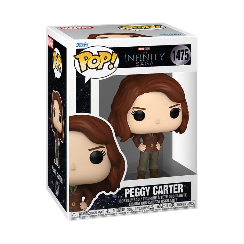 Marvel Cinematic Universe Arc Pop! Filmovi vinil figura CAFA agent Carter 9 cm