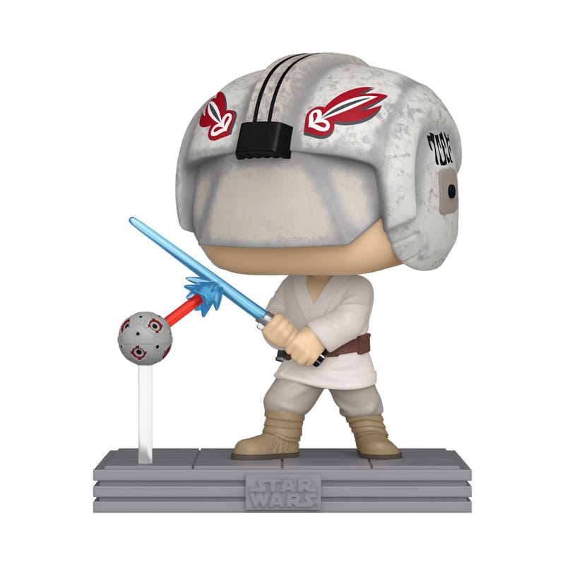 Star Wars Pop! Film in vinile figura luke/remoto 9 cm