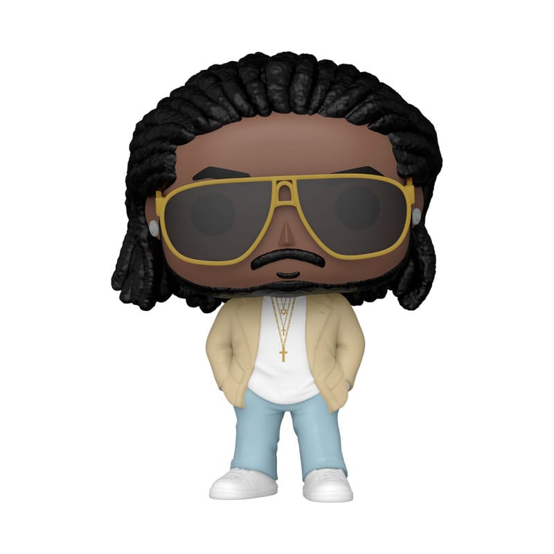 T-Pain Pop! Stenar vinylfigur T-smärta (Rappa Ternt Sanga) 9 cm