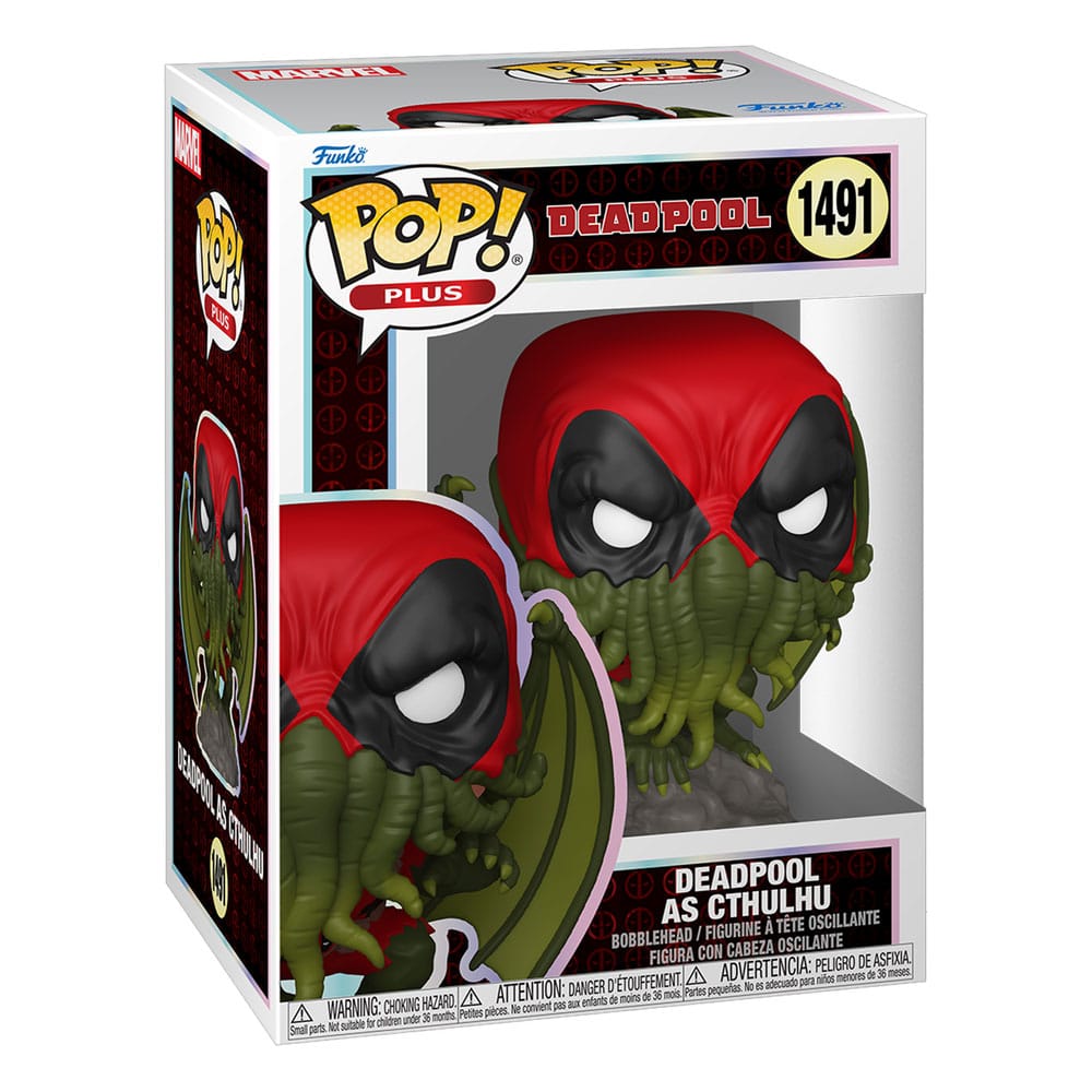 Marvel Pop! Plus vinyl figuur deadpool als cthulhu 9 cm