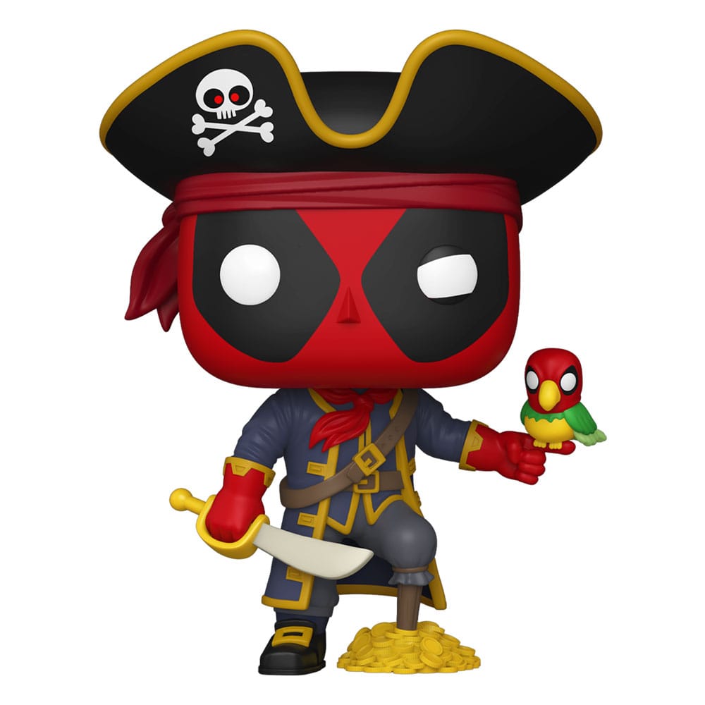 Marvel Pop! Plus la figure en vinyle Deadpool comme long John Silver 9 cm