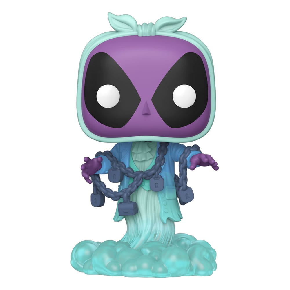 Marvel Pop! Plus vinylfigur deadpool som Jacob Marley 9 cm