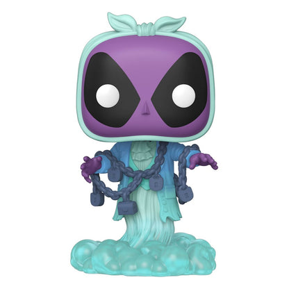 Marvel Pop! Plus vinylfigur deadpool som Jacob Marley 9 cm