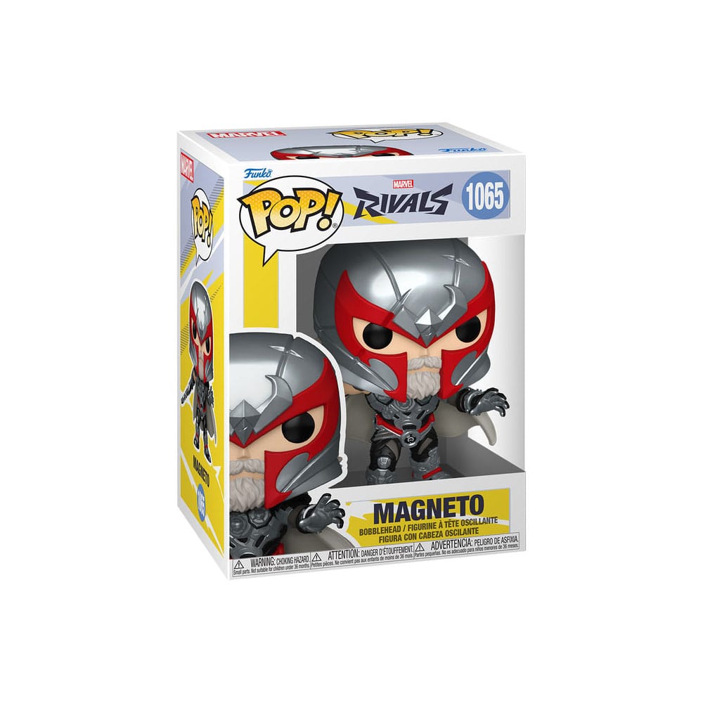 Marvel Rivals Pop! Figura de vinilo Magneto 9 cm