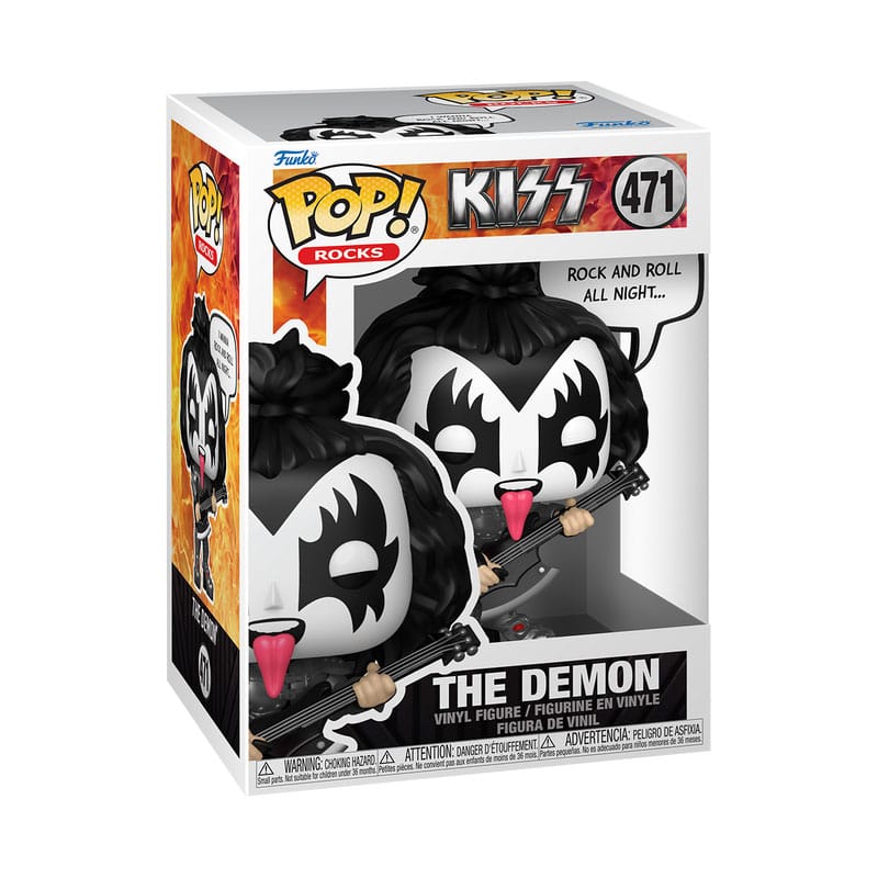 Poljubac pop! Izreke vinil figura demon (R&R cijelu noć) 9 cm