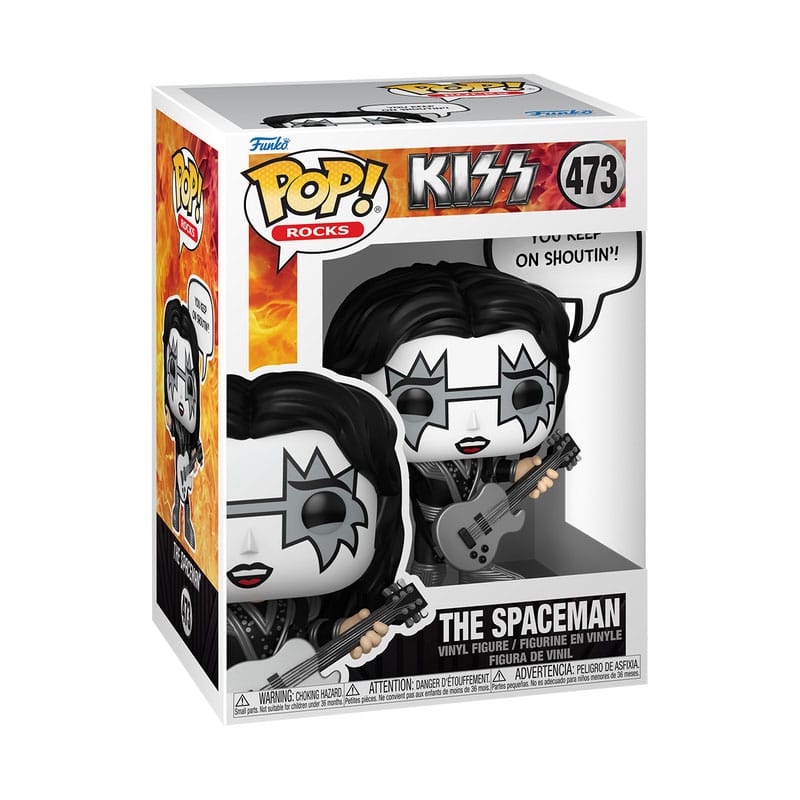 Poljubac pop! Izreke vinil figura Spaceman (R&R cijelu noć) 9 cm