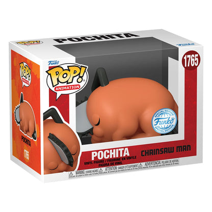 Motorsav mand pop! Film Vinylfigur Sleeping Pochita Heo Exclusive 9 cm