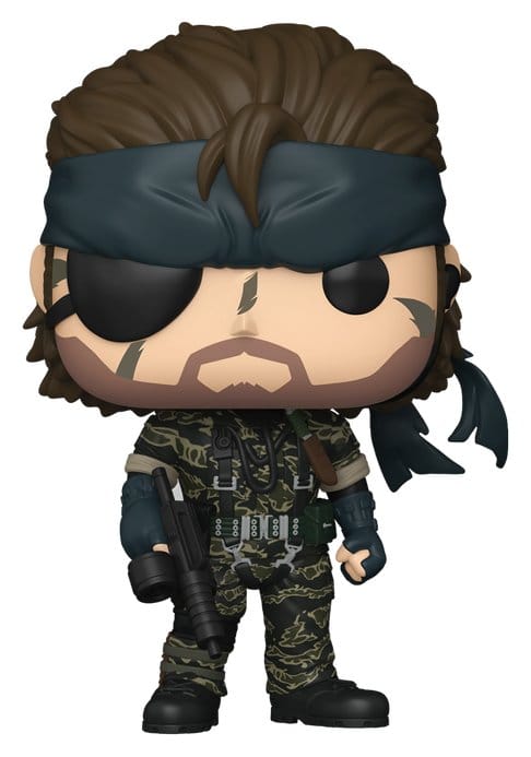 ¡Metal Gear POP! Juegos Vinilo Figura Metal Gear Solid 3- Big Boss heo exclusivo 9 cm