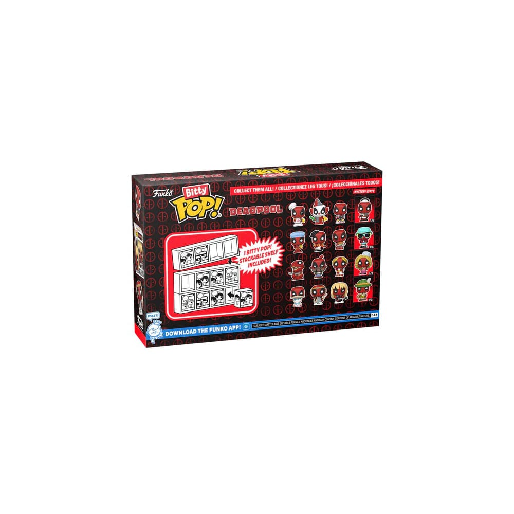 Deadpool Bitty Pop! Vinyl Figur 4-Pack BBQ Master 2,5 cm