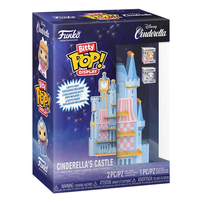 Disney Bitty Pop! Display con 2 figure in vinile Castello di Cenerentola