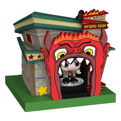 Beetlejuice Bitty POP! Towns Vinylfigur Beetlejuice und Dantes Inferno Room