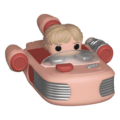 Star Wars Bitty POP! Kører Vinylfigur Luke Skywalker og Speeder