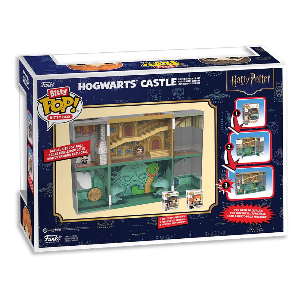 Harry Potter Bitty Pop! Bokser vinylfigurer hogwarts