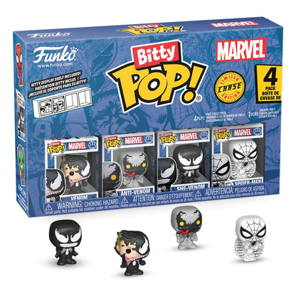 Örümcek Adam Bitty POP! Vinil Şekil 4'lü Paket Seri 3 2 cm