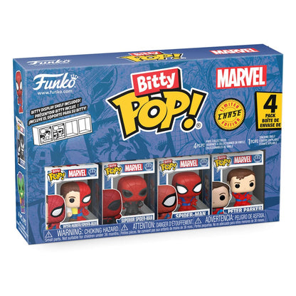 Spider-Man Bitty Pop! Vinyl Figure 4 Série de pack 4 2 cm